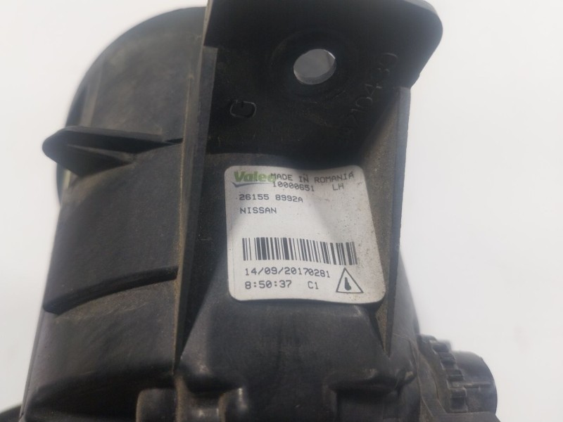 Recambio de faro antiniebla izquierdo para nissan juke (f15) 1.2 dig-t referencia OEM IAM 261558992A 261558992A 