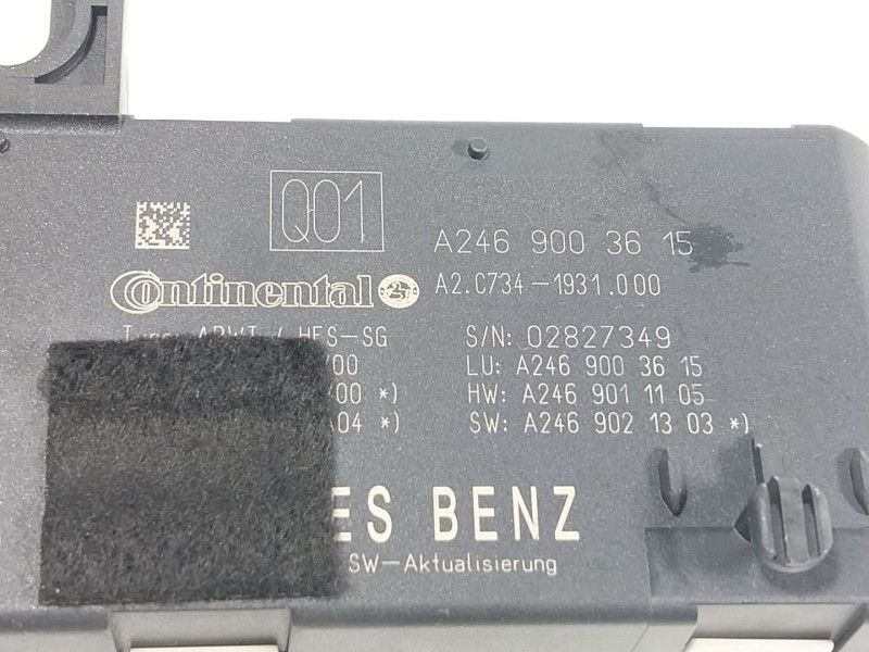 Recambio de modulo electronico para mercedes-benz cla shooting brake (x117) cla 220 cdi / d (117.903) referencia OEM IAM  A24690