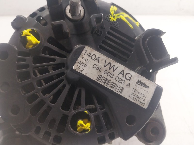 Recambio de alternador para audi a3 sportback (8pa) 1.6 tdi referencia OEM IAM  03L903023A 