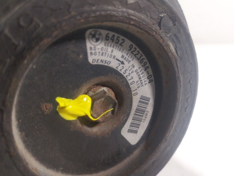 Recambio de compresor aire acondicionado para bmw 1 (f20) 116 d referencia OEM IAM 64529223694 GE4472604710 