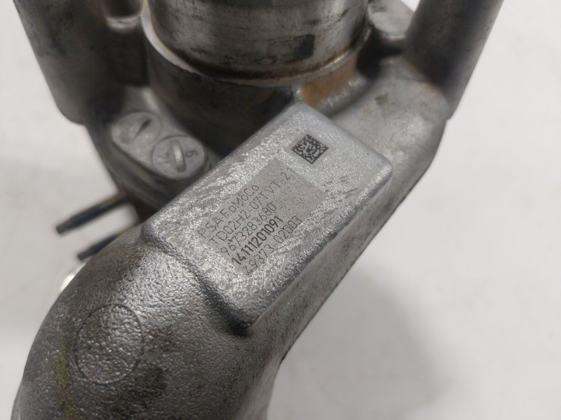 Recambio de turbocompresor para peugeot partner tepee 1.6 hdi 90 referencia OEM IAM  9673283680 