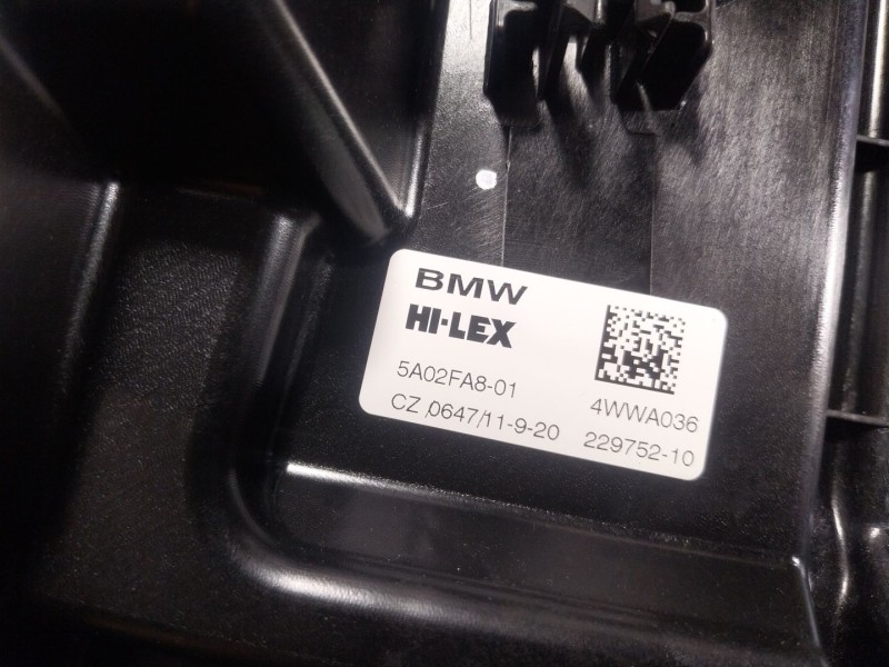 Recambio de elevalunas trasero derecho para bmw 1 (f40) 118 d referencia OEM IAM  5A02FA801 