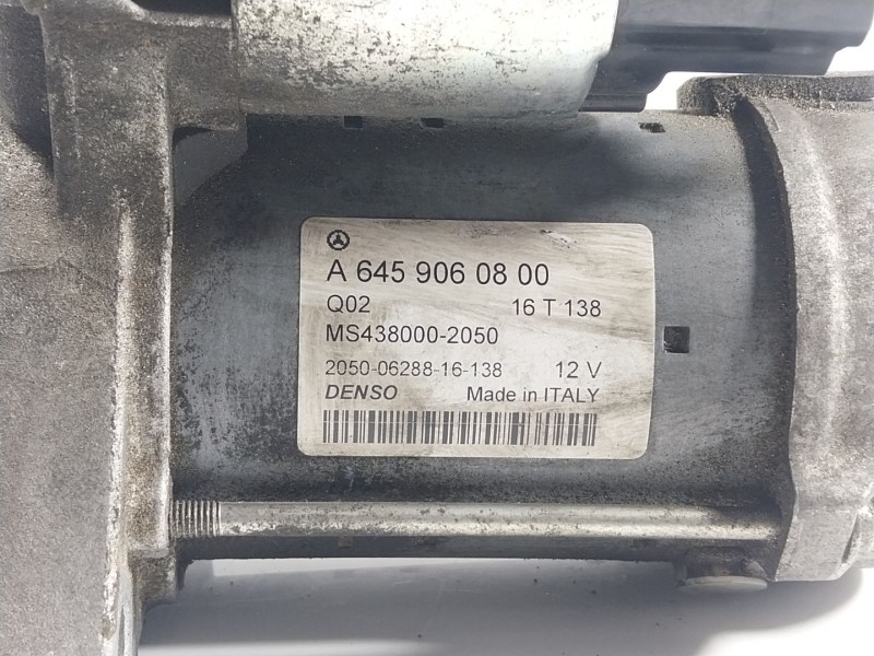 Recambio de motor arranque para mercedes-benz cla shooting brake (x117) cla 220 cdi / d (117.903) referencia OEM IAM  A645906080