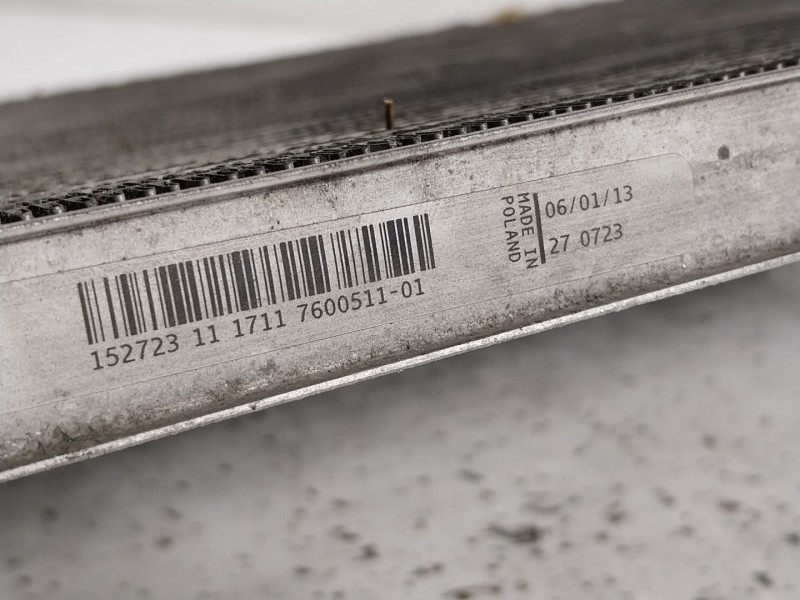 Recambio de radiador agua para bmw 1 (f20) 116 d referencia OEM IAM 17117600511 760051101 