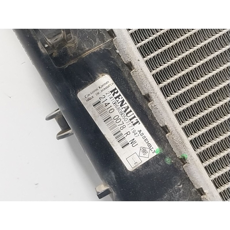 Recambio de radiador agua para dacia duster (hs_) 1.2 tce 125 4x4 referencia OEM IAM 214100078R 214100078R 