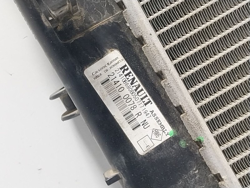 Recambio de radiador agua para dacia duster (hs_) 1.2 tce 125 4x4 referencia OEM IAM 214100078R 214100078R 