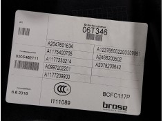 Recambio de elevalunas delantero derecho para mercedes-benz cla shooting brake (x117) cla 220 cdi / d (117.903) referencia OEM I 2