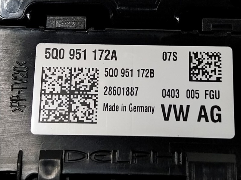 Recambio de piloto interior para volkswagen id.3 (e11, e12) pro referencia OEM IAM  5Q0951172A 