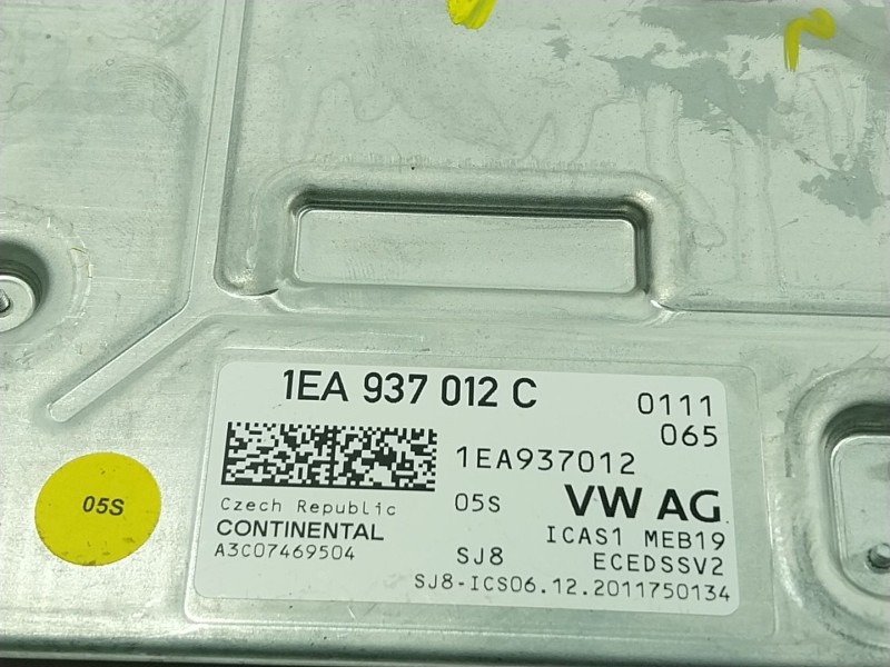 Recambio de centralita motor uce para volkswagen id.3 (e11, e12) pro referencia OEM IAM  1EA937012C 