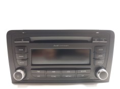 Recambio de sistema audio / radio cd para audi a3 sportback (8pa) 1.6 tdi referencia OEM IAM  8P0035186S 