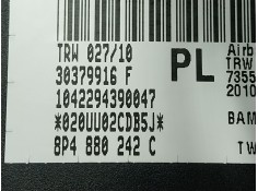 Recambio de airbag lateral delantero derecho para audi a3 sportback (8pa) 1.6 tdi referencia OEM IAM  8P4880242C  2