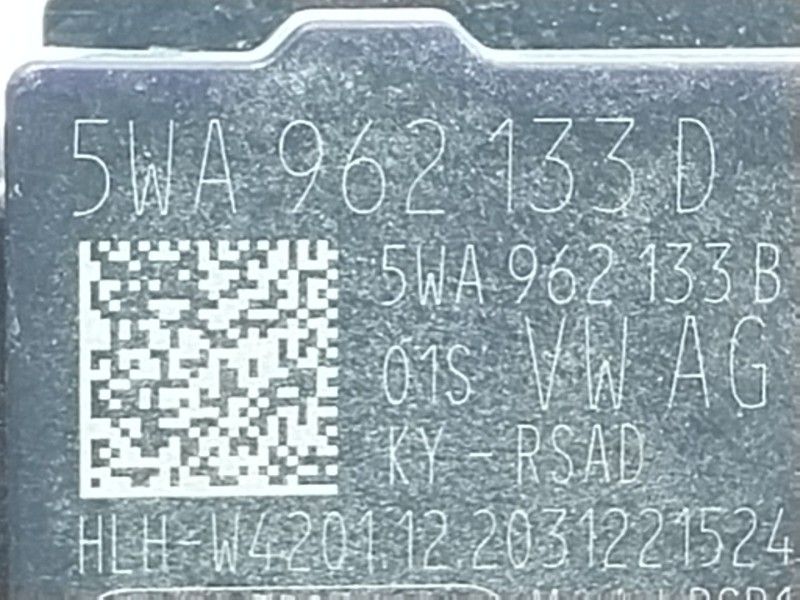 Recambio de modulo electronico para volkswagen id.3 (e11, e12) pro referencia OEM IAM  5WA962133D 