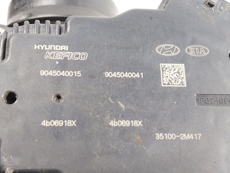 Recambio de caja mariposa para hyundai tucson (nx4e, nx4a) 1.6 t-gdi referencia OEM IAM  351002M417 