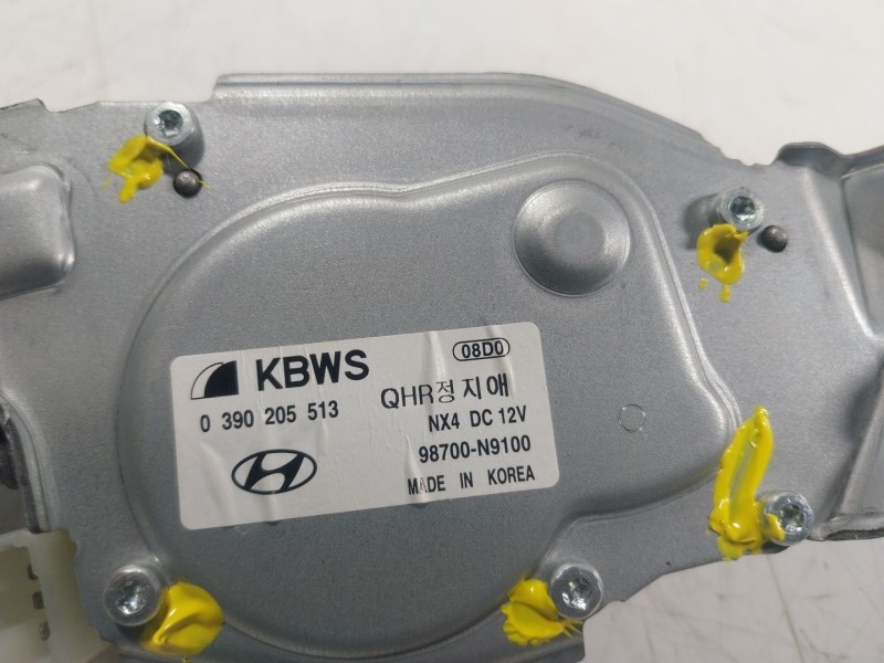 Recambio de motor limpia trasero para hyundai tucson (nx4e, nx4a) 1.6 t-gdi referencia OEM IAM  98700N9100 