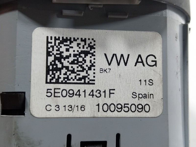 Recambio de mando luces para skoda fabia iii (nj3) 1.0 referencia OEM IAM  5E0941431F 