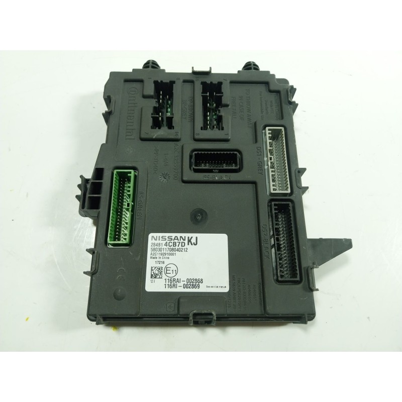 Recambio de modulo electronico para nissan x-trail iii (t32_, t32r, t32rr) 1.6 dci (t32) referencia OEM IAM  284B14CB7D 