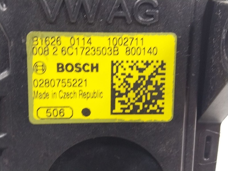 Recambio de potenciometro pedal para skoda fabia iii (nj3) 1.0 referencia OEM IAM  6C172350EB 
