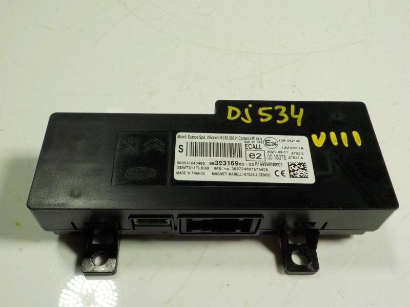 Recambio de modulo electronico para citroën c5 aircross live pack referencia OEM IAM 9839316980 9839316980 