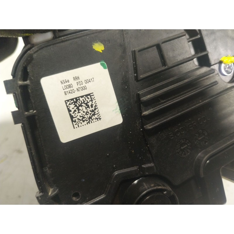 Recambio de cerradura puerta trasera derecha para hyundai tucson (nx4e, nx4a) 1.6 t-gdi referencia OEM IAM  81420N700 