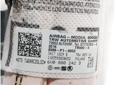 Recambio de airbag lateral delantero derecho para skoda fabia iii (nj3) 1.0 referencia OEM IAM  6V0880242D  2