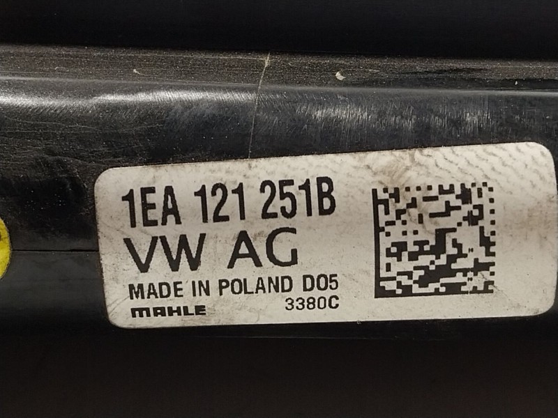 Recambio de radiador agua para volkswagen id.3 (e11, e12) pro referencia OEM IAM  1EA121251B 