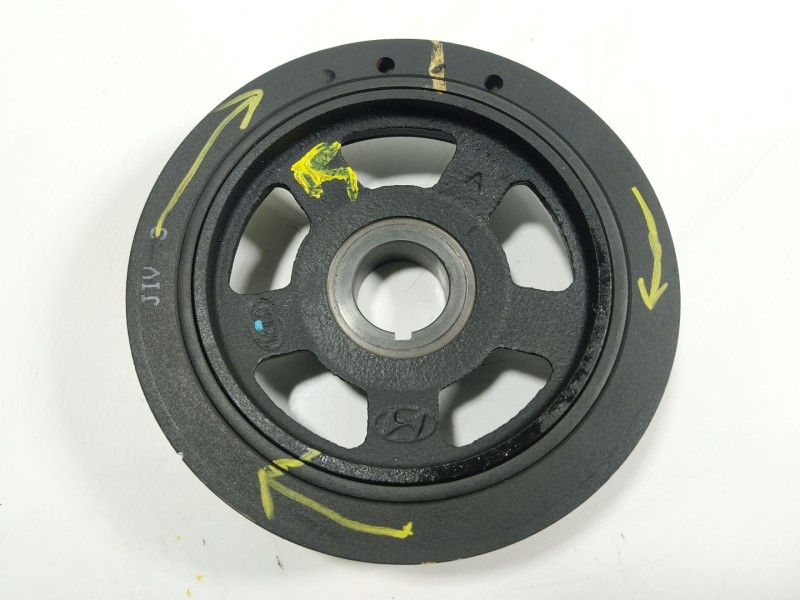 Recambio de polea cigueñal para hyundai ix35 (lm, el, elh) 1.7 crdi referencia OEM IAM   