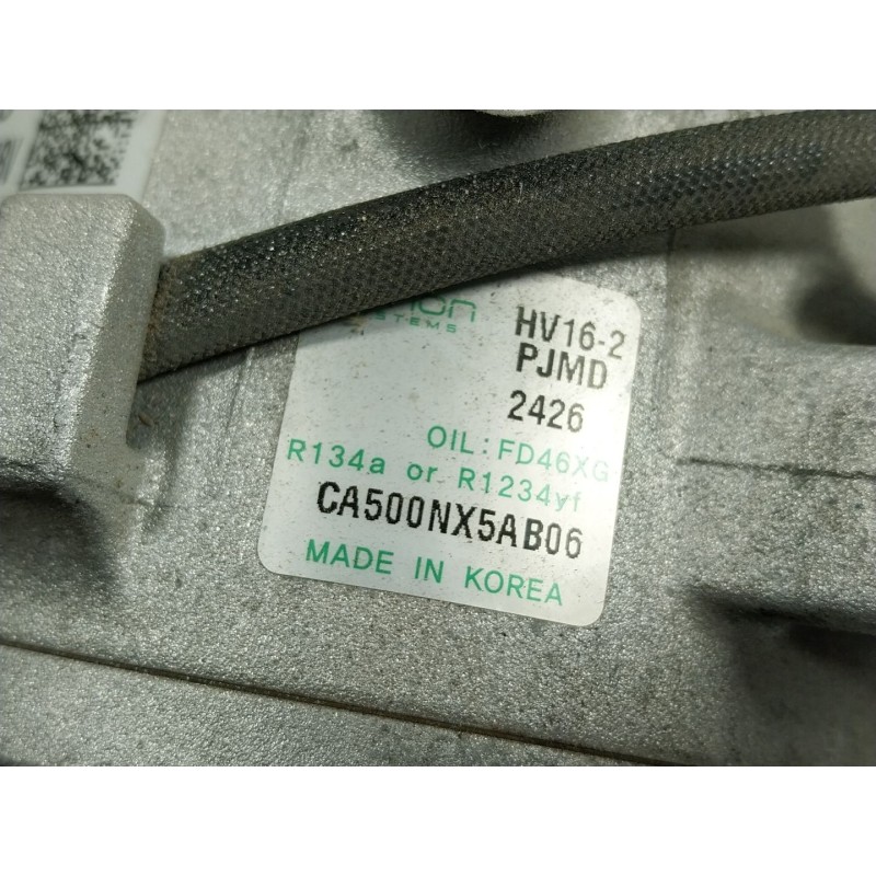 Recambio de compresor aire acondicionado para hyundai tucson (nx4e, nx4a) 1.6 t-gdi referencia OEM IAM  HV162PJMD 