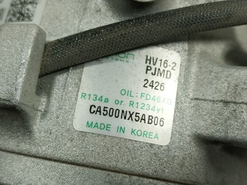 Recambio de compresor aire acondicionado para hyundai tucson (nx4e, nx4a) 1.6 t-gdi referencia OEM IAM  HV162PJMD 