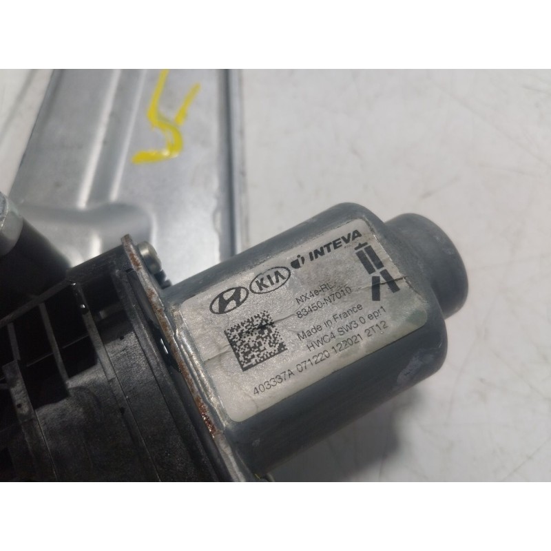 Recambio de elevalunas trasero izquierdo para hyundai tucson (nx4e, nx4a) 1.6 t-gdi referencia OEM IAM  83450N7010 