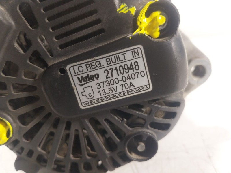 Recambio de alternador para kia picanto iii (ja) 1.0 lpg referencia OEM IAM  3730004070 