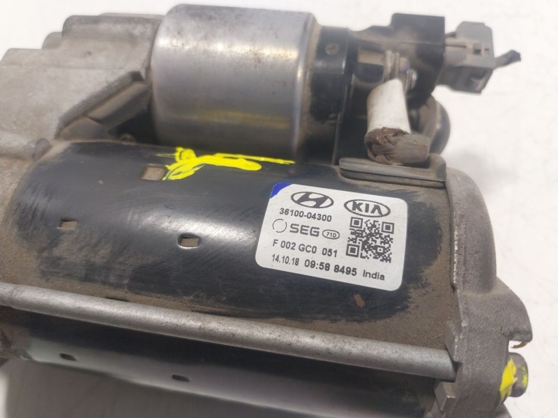 Recambio de motor arranque para kia picanto iii (ja) 1.0 lpg referencia OEM IAM  3610004300 