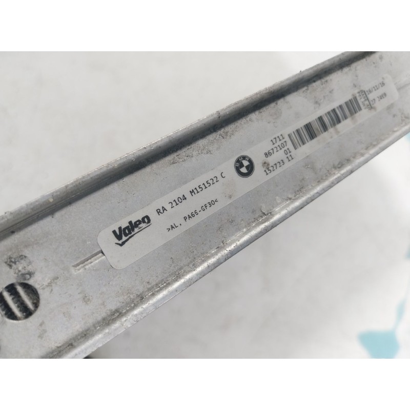 Recambio de radiador agua para bmw 4 gran coupe (f36) 420 d xdrive referencia OEM IAM  M151522C 