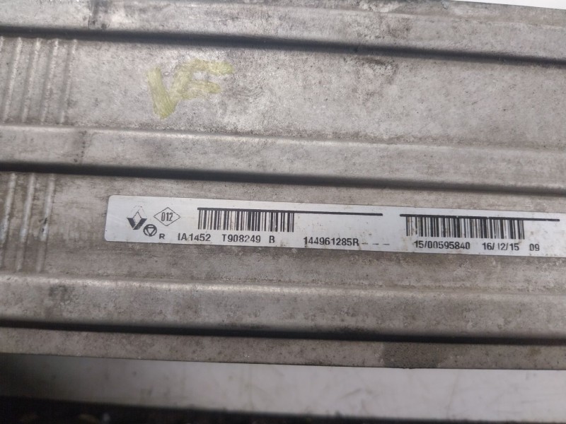 Recambio de intercooler para renault scénic iii (jz0/1_) 1.2 tce referencia OEM IAM 144961285R 144961285R 