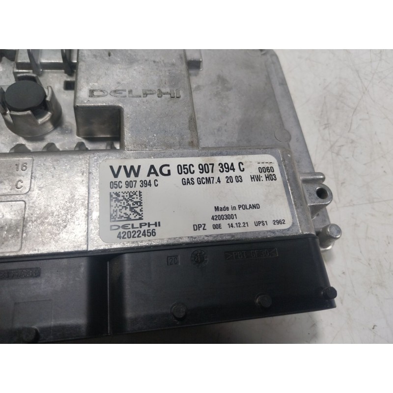 Recambio de centralita motor uce para volkswagen golf viii (cd1, da1) 1.0 tsi referencia OEM IAM  05C907394C 