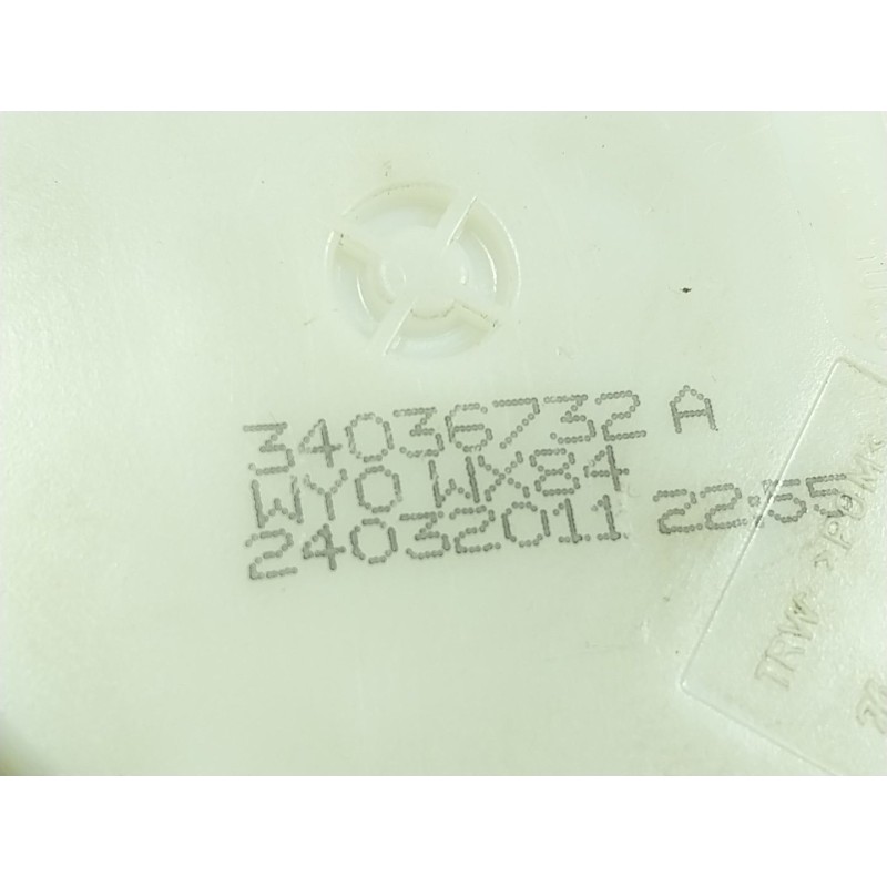 Recambio de cinturon seguridad trasero central para bmw 7 (f01, f02, f03, f04) 740 d xdrive referencia OEM IAM  34036732A 