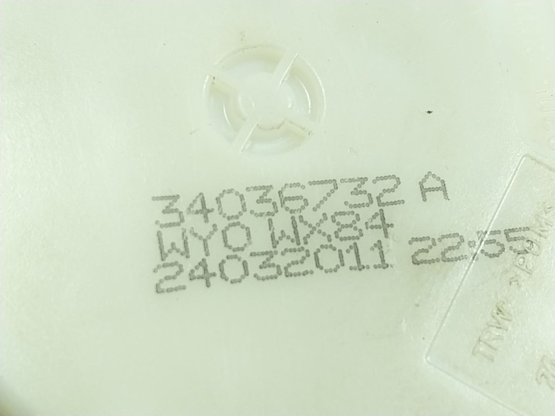 Recambio de cinturon seguridad trasero central para bmw 7 (f01, f02, f03, f04) 740 d xdrive referencia OEM IAM  34036732A 