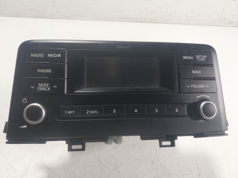Recambio de sistema audio / radio cd para kia picanto iii (ja) 1.0 lpg referencia OEM IAM  96150G6280ASB 