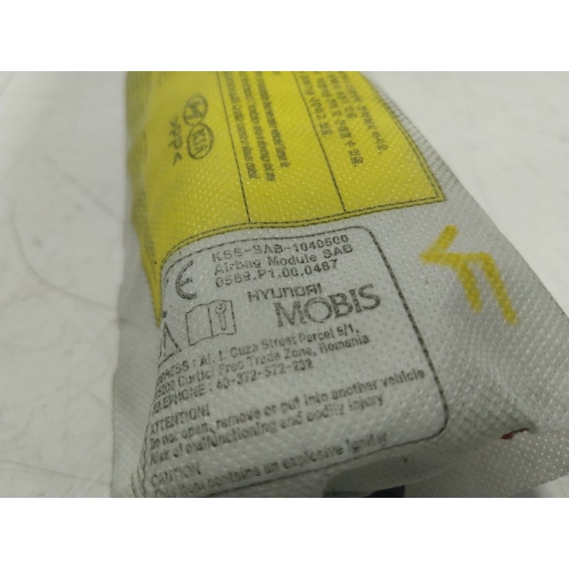 Recambio de airbag lateral delantero izquierdo para kia cee´d (jd) 1.4 crdi 90 referencia OEM IAM  0589P1000487 