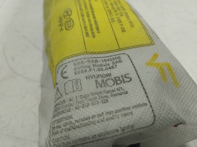 Recambio de airbag lateral delantero izquierdo para kia cee´d (jd) 1.4 crdi 90 referencia OEM IAM  0589P1000487 