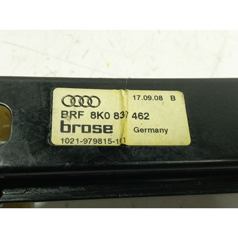 Recambio de elevalunas delantero derecho para audi a4 b8 (8k2) 1.8 tfsi quattro referencia OEM IAM  8K0837462 