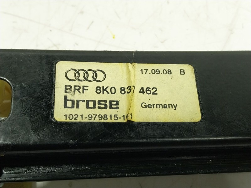 Recambio de elevalunas delantero derecho para audi a4 b8 (8k2) 1.8 tfsi quattro referencia OEM IAM  8K0837462 