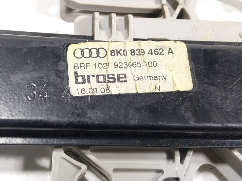 Recambio de elevalunas trasero derecho para audi a4 b8 (8k2) 1.8 tfsi quattro referencia OEM IAM  8K0839462A 