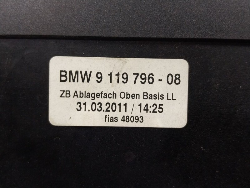 Recambio de guantera para bmw 7 (f01, f02, f03, f04) 740 d xdrive referencia OEM IAM  911979608 