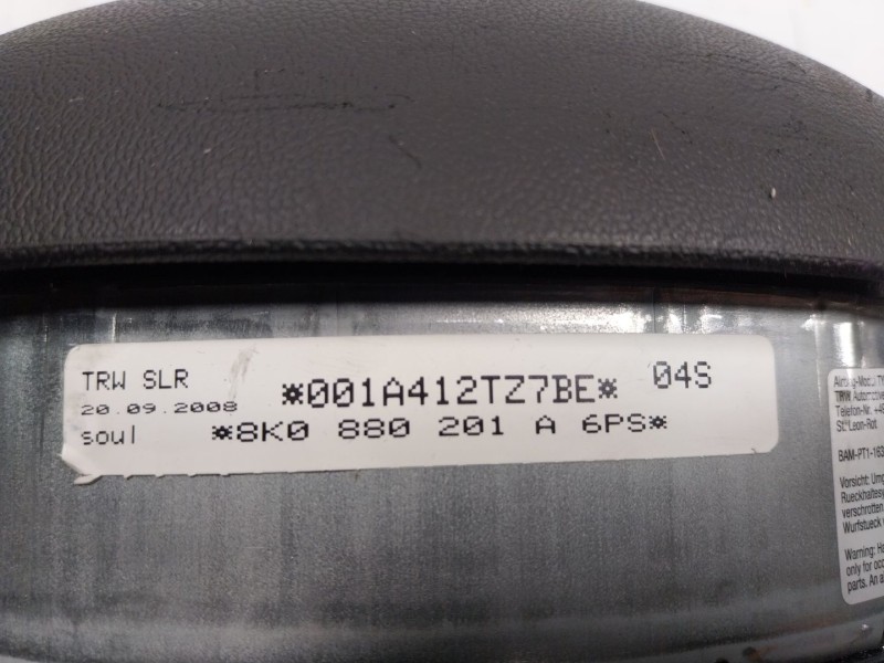 Recambio de airbag delantero izquierdo para audi a4 b8 (8k2) 1.8 tfsi quattro referencia OEM IAM   