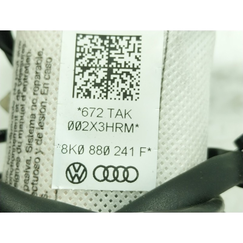 Recambio de airbag lateral delantero izquierdo para audi a4 b8 (8k2) 1.8 tfsi quattro referencia OEM IAM  8K0880241F 