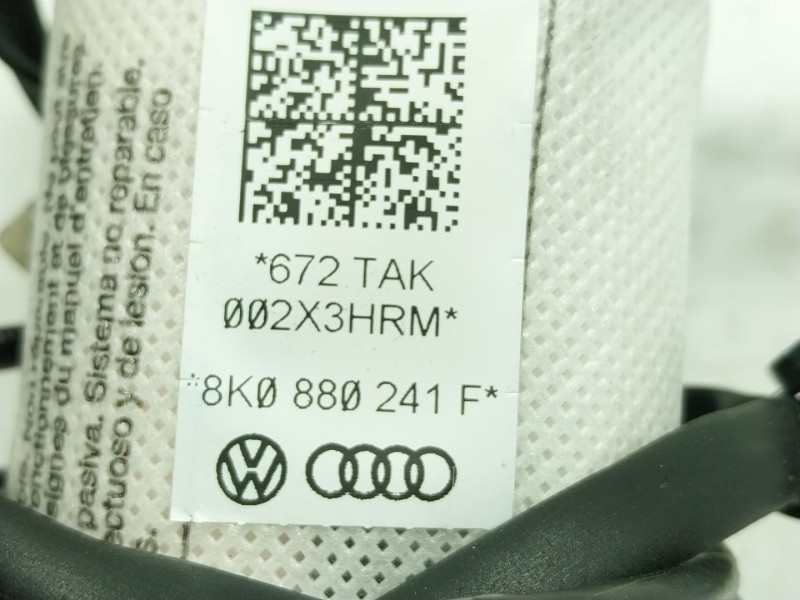 Recambio de airbag lateral delantero izquierdo para audi a4 b8 (8k2) 1.8 tfsi quattro referencia OEM IAM  8K0880241F 