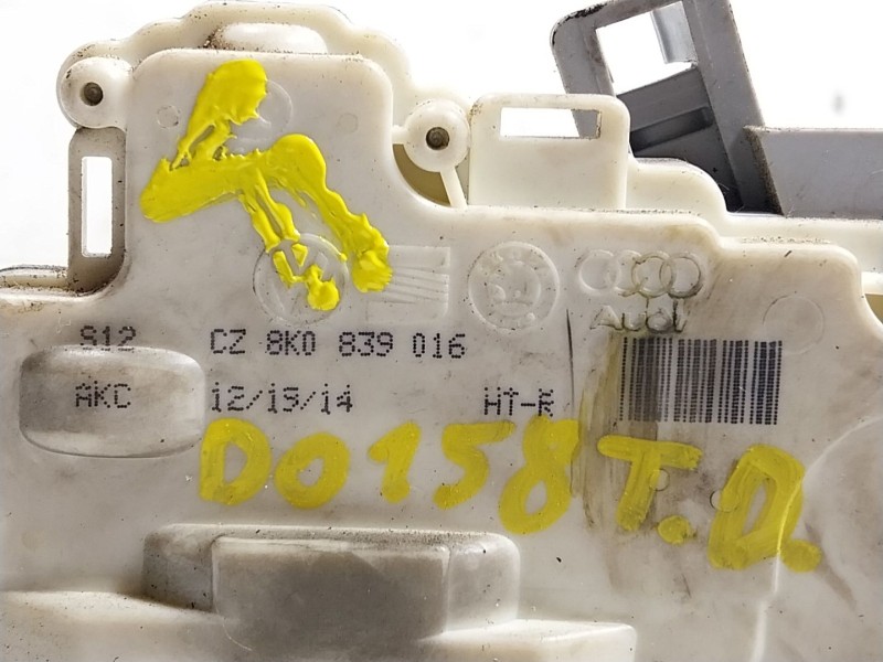 Recambio de cerradura puerta trasera derecha para audi a4 b8 (8k2) 1.8 tfsi quattro referencia OEM IAM  8K0839016 