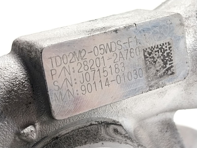 Recambio de turbocompresor para kia cee´d (jd) 1.4 crdi 90 referencia OEM IAM  282012A760 