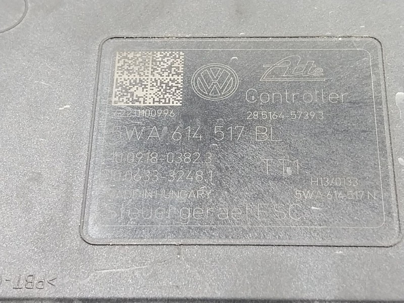 Recambio de abs para volkswagen golf viii (cd1, da1) 1.0 tsi referencia OEM IAM  5WA614517BL 