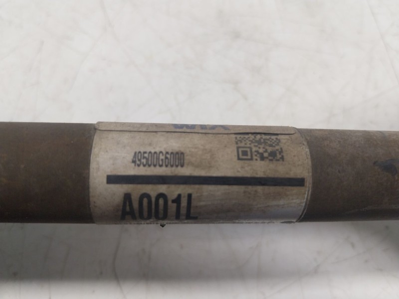 Recambio de transmision izquierda para kia picanto iii (ja) 1.0 lpg referencia OEM IAM  49500G6000 